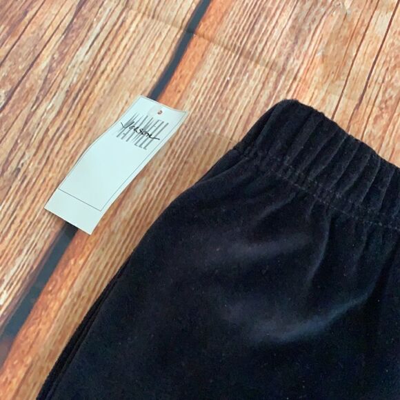 Jason Maxwell Velour Wide leg pants - Picture 2 of 4